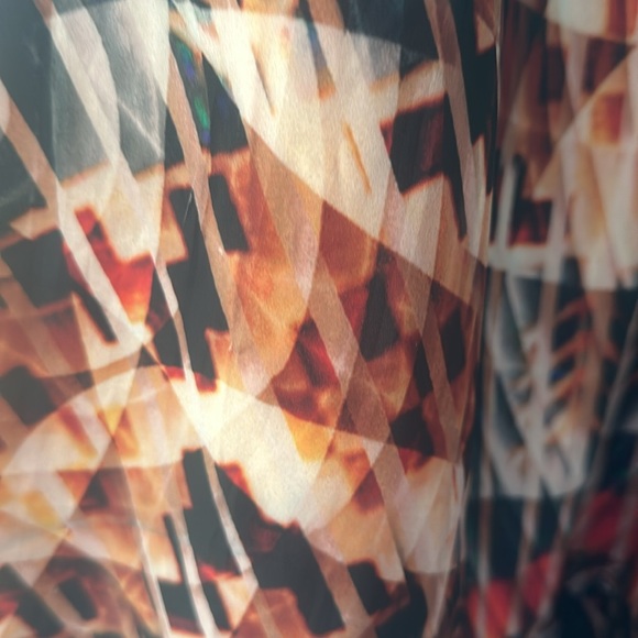 Bhanuni by Jyoti Anthropologie medium maxi skirt lined gorgeous kaleidoscope M - Picture 6 of 10